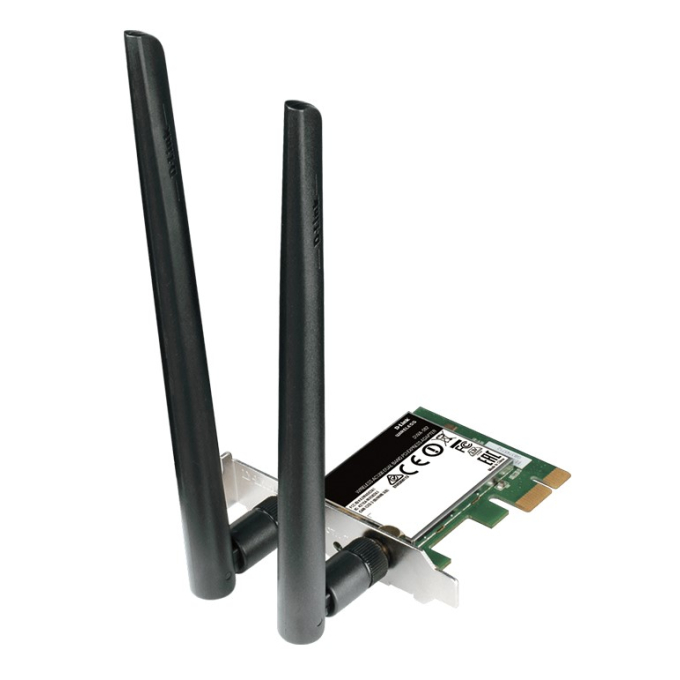 Adaptador Wi-Fi D-Link DWA-582 AC1200 Dual Band PCI Express / D-LINK