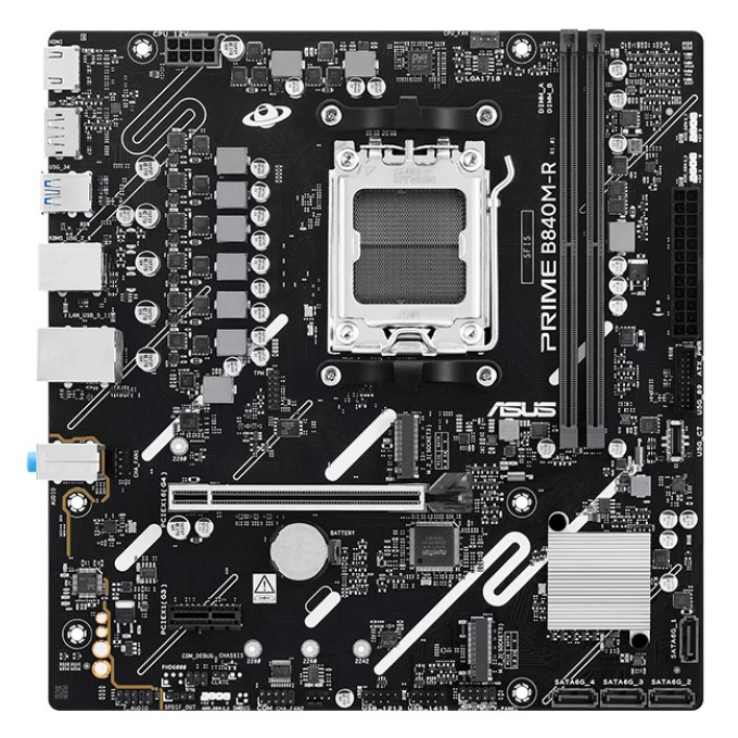 Placa Madre ASUS PRIME B840M-R, DDR5 / Asus
