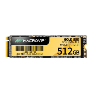 Disco Duro Solido Macrovip 512GB MV Gold, M.2 NVMe, PCIe 3.0