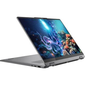 Laptop 2 en 1 Lenovo Yoga 7 16ILL10, Intel Core Ultra7 256V, Memoria RAM 16GB DDR5, Disco Solido 512GB SSD, Pantalla 16pulgadas WUXGA 1920x1200 Tactil, Win11, 83JT0047US / LENOVO