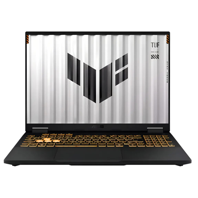 Laptop ASUS TUF Gaming F16, Intel Core i7-14650HX, Memoria RAM 16GB DDR5, Disco Solido 512GB SSD, RTX 5060 8GB, Pantalla 16pulgadas WUXGA 1920x1200 165Hz, Win11, Jaeger Gray / Asus