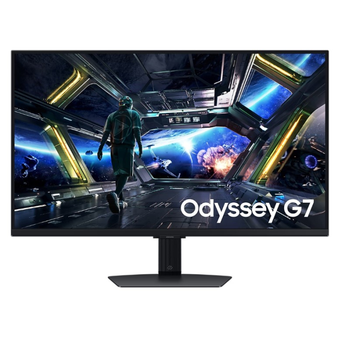 Monitor Samsung Odyssey G7 32pulgadas, 3840x2160 4K UHD 144Hz 1ms IPS, Compatible con Montura VESA, S32DG700EL / Samsung