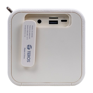 Parlante Inalambrico Teros Legacy, Bluetooth 5.3, 8W, 1500mAh, Beige, LEG-6051BG / Teros