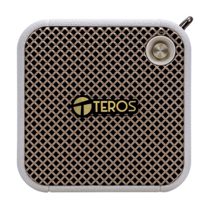 Parlante Inalambrico Teros Legacy, Bluetooth 5.3, 8W, 1500mAh, Beige, LEG-6051BG