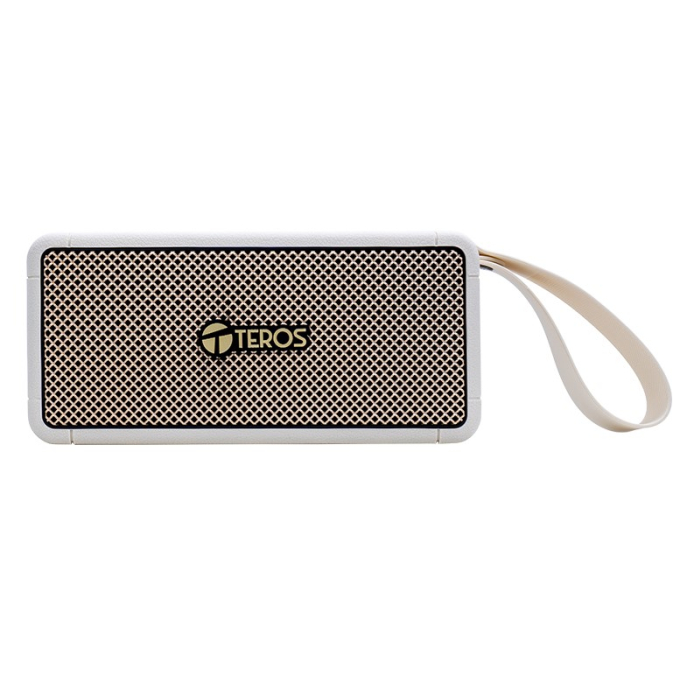 Parlante Inalambrico Teros Legacy, Bluetooth 5.3, 40W, 4000mAh, Beige, LEG-6052BG / Teros