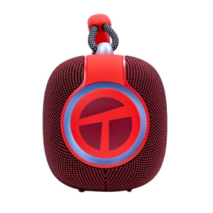 Parlante Inalambrico Teros Vibe, Bluetooth 5.3, 60W, 4000mAh, USB, Luces LED, Rojo, VB-6049R / Teros