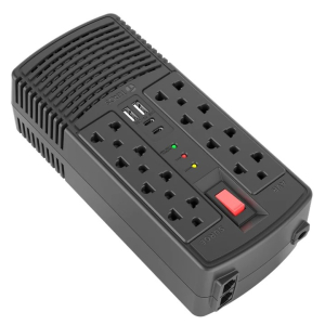 Estabilizador de Voltaje Teros TE-7182 AVR 1200VA/600W, 184-276VAC / Teros