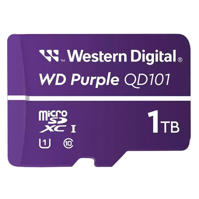 Tarjeta de Memoria WD Purple microSDXC 1TB, Purple SC QD101, SC QD101 / Western Digital