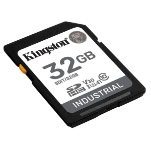 Tarjeta de Memoria SD Kingston 32GB Industrial, UHS-I, U3, V30, A1, Clase 10 / Kingston