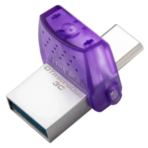 Memoria USB Kingston DataTraveler microDuo 3C 128GB 200MB/s Dual USB-A + USB-C / Kingston