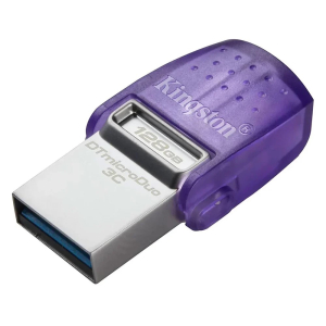 Memoria USB Kingston DataTraveler microDuo 3C 128GB 200MB/s Dual USB-A + USB-C