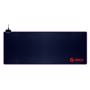 Mouse Pad Gamer Teros TE-3020G, Dise?o Impreso, Iluminacion RGB / Teros