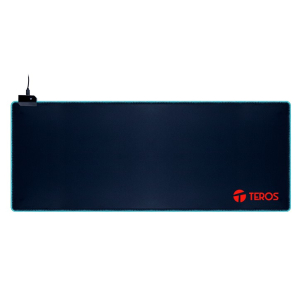 Mouse Pad Gamer Teros TE-3020G, Dise?o Impreso, Iluminacion RGB