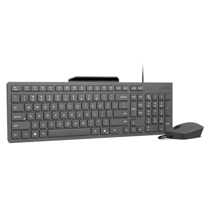 Combo Kit Teclado + Mouse Lenovo 310, USB-A, Cableado, Espanol LA / Lenovo
