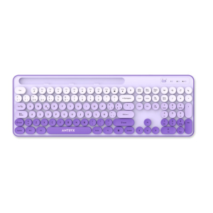 Kit Teclado y Mouse Inalambrico Antryx WS-970, Purple, ASC-WS970PE / Antryx