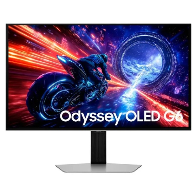 Monitor Samsung Odyssey G6 27pulgadas, QHD 2560x1440, OLED, 500Hz, G60SF / Samsung
