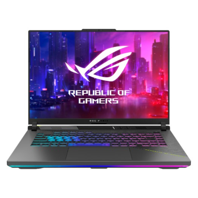 Laptop Gamer ASUS ROG STRIX G16, AMD Ryzen 9 8940HX, Memoria RAM 16GB DDR5, Disco Solido 512GB SSD, RTX 5060 8GB, Pantalla 16pulgadas 1920x1200 WUXGA 165Hz, Win11, G614PM-RV221W, 90NR0KW8-M00B80 / ASUS