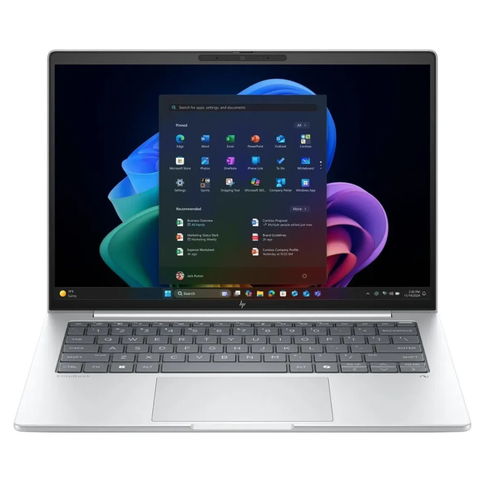 Laptop HP EliteBook 8, Intel Core Ultra7 258V, Memoria RAM 32GB, Disco Solido 1TB SSD, Pantalla 14pulgadas 1920x1200 WUXGA IPS, Win11 Pro / HP