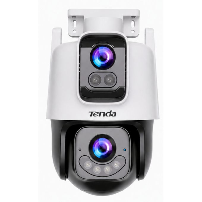 CAMARA DE SEGURIDAD 6MP DUAL-LENS LINKAGE OUTDOOR WI-FI PAN/TILT MODELO CH9-WCA / Tenda