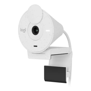 Camara Web Logitech Brio 300, Full HD 1080p, USB-C, Blanco, 960-001440 / LOGITECH