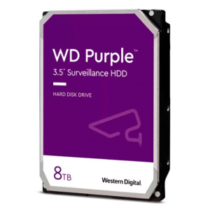 Disco Duro Western Digital Purple 8TB, SATA III, 5640RPM, 6Gb/s, 256MB, WD85PURZ / WESTER DIGITAL