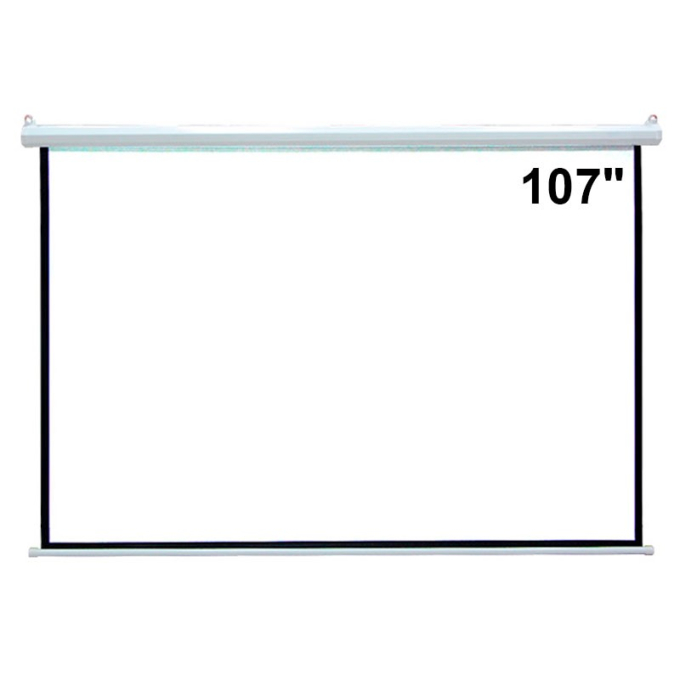 Ecran Teros, 1.92 x 1.92 m, Blanco Mate, TE-9062W / Teros