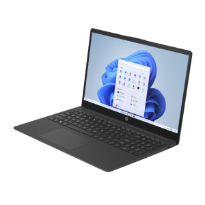 Laptop HP 15-FD0079, Intel Pentium N200, Memoria RAM 4Gb, Almacenamiento 128GB UFS, Pantalla 15.6pulgadas 1366x768, Win11, Negro Jet Black / HP