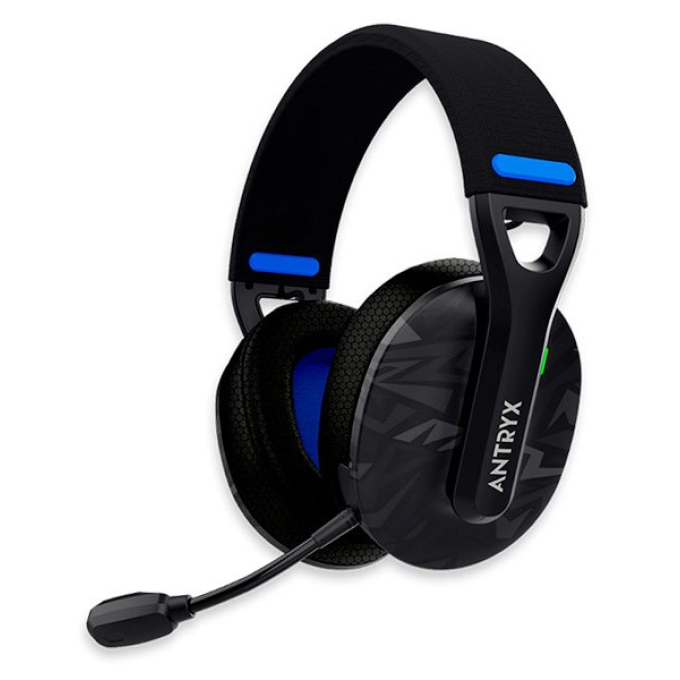 Audifonos Inalambricos Antryx Apolo 400Trix, Microfono, 2.4GHz, Bluetooth, AWGH-AP400KTX, Gamer / Antryx