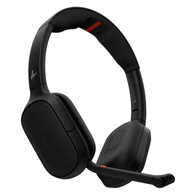 Audifonos Inalambricos HP Poly Focus 625 Fold, Estereo On-Ear, Cancelacion de Ruido Activa Hibrida, Proteccion SoundGuard Digital, C56XSAA#AC3 / Poly