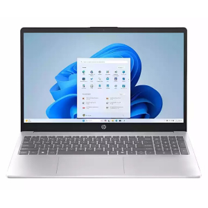 Laptop HP 15-FD0092WM, Intel Processor N250, Memoria RAM 4GB, Almacenamiento 128GB UFS, Pantalla 15.6 1366x768 HD, Win11, Natural Silver