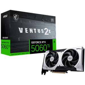 Tarjeta de video MSI GeForce RTX5060TI 8GB VENTUS 2X OC PLUS GDDR7 / MSI
