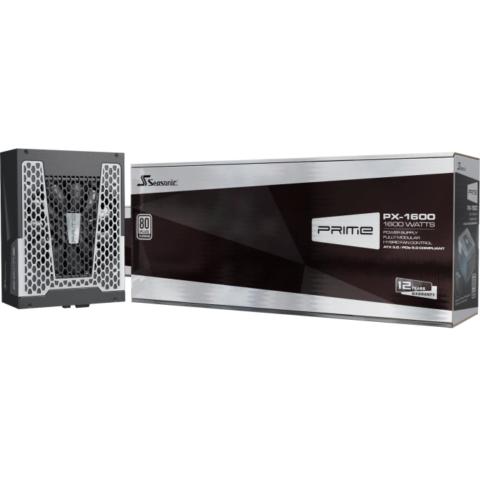 FUENTE DE PODER SEASONIC PRIME PX-1600W 80PLUS PLATINUM FULL MODULAR SSR-1600PD2 / Seasonic