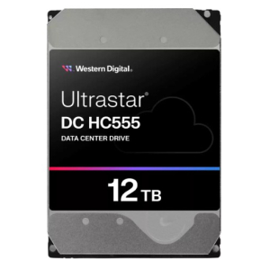 Disco Duro Interno Western Digital Ultrastar HC555 12TB, SATA, 3.5pulgadas / Western Digital