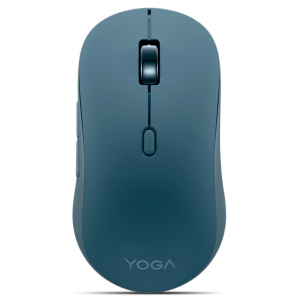 Mouse Inalambrico Bluetooth Lenovo Yoga Silent, Verde Azulado