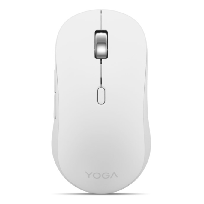 Mouse Inalambrico Bluetooth Lenovo Yoga Silent, Color Blanco Perla / Lenovo