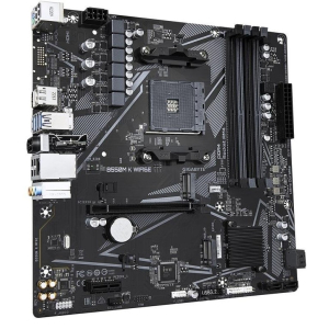 Placa Madre Gigabyte B550M K WIFI6E, Chipset AMD B550, Socket AM4, Micro ATX, Wi-Fi 6E / Gigabyte
