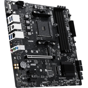 Placa Madre MSI PRO B550M-P, Chipset AMD B550, Socket AM4, Micro ATX / MSI