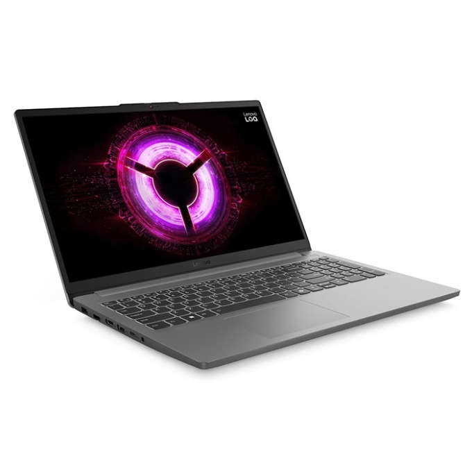 Laptop Lenovo LOQ 15ARP10E, AMD Ryzen7 7735HS hasta 4.75GHz, 16GB RAM DDR5, Disco Solido 512GB SSD, RTX 3050 6GB, Pantalla 15.6pulgadas 1920x1080 FHD 144Hz IPS, Win11 / Lenovo