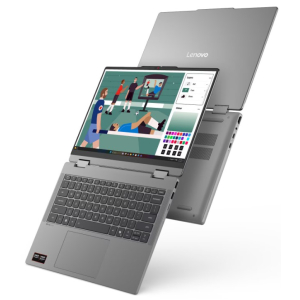 Laptop Lenovo IdeaPad 5 2-in-1 14AHP11, AMD Ryzen7 250, 16GB RAM DDR5, Disco Solido 512GB SSD, Pantalla 14pulgadas 1920x1200 WUXGA IPS / Lenovo