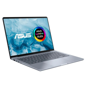 Laptop ASUS Zenbook 14, Qualcomm Snapdragon X X1-26, 8GB RAM DDR5, Disco Solido 512GB SSD, Pantalla 14pulgadas 1920x1200 WUXGA OLED, Win11, UX3480QA-U1130W / Asus