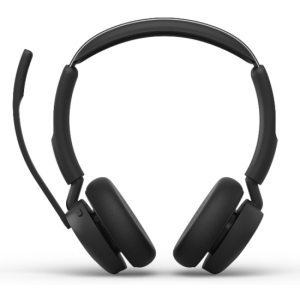 Audifonos Inalambricos Jabra Evolve3 45 Estereo Bluetooth, Certificacion Microsoft Teams, Cancelacion de Ruido y Microfono MEMS / Jabra