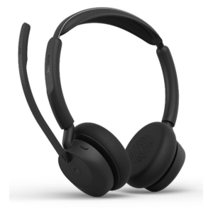 Audifonos Inalambricos Jabra Evolve3 45 Estereo Bluetooth, Certificacion Microsoft Teams, Cancelacion de Ruido y Microfono MEMS / Jabra