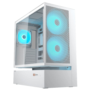 Case Cougar CFV235 Mesh White Mid Tower, ARGB, Malla Frontal, Vidrio Templado