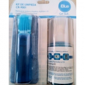 KIT DE LIMPIEZA IBLUE PARA PANTALLA LCD (PN CR-9001) / IBLUE