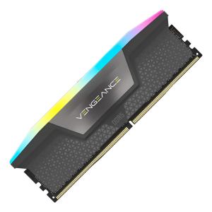 Memoria RAM Corsair Vengeance RGB 16GB DDR5, 6000MHz, DIMM, Gris. / Corsair