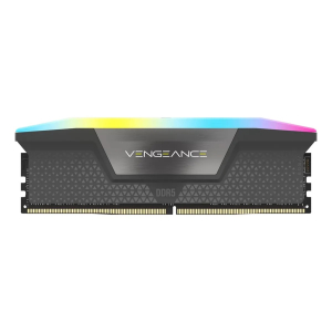 Memoria RAM Corsair Vengeance RGB 16GB DDR5, 6000MHz, DIMM, Gris.