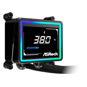 Refrigeracion Liquida ASRock Challenger 360 Digital ARGB, con Pantalla Digital / ASRock