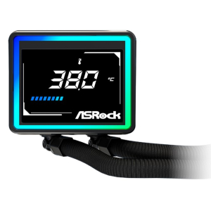 Refrigeracion Liquida ASRock Challenger 360 Digital ARGB, con Pantalla Digital / ASRock
