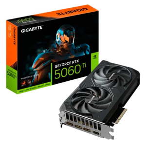 Tarjeta de Video Gigabyte GeForce RTX 5060 Ti WINDFORCE OC 16GB GDDR7, PCIe 5.0 / Gigabyte