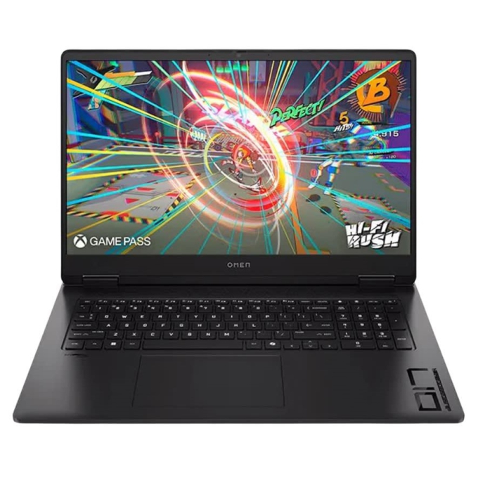Laptop HP OMEN 17-DB1001LA, AMD Ryzen AI 7 350, Memoria RAM 16GB DDR5, Disco Duro Solido 1TB SSD, RTX 5050 8GB, Pantalla 17.3pulgadas Full HD, CW4E3LA / HP